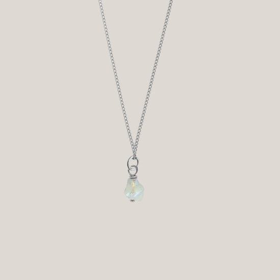 Birthstone ketting Juni - Maansteen