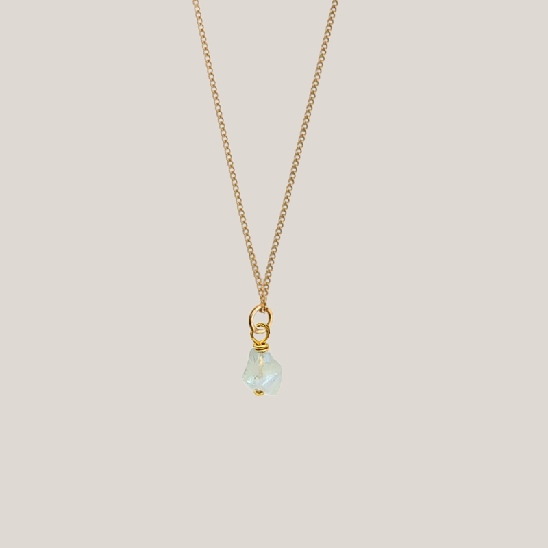 Birthstone ketting Juni - Maansteen