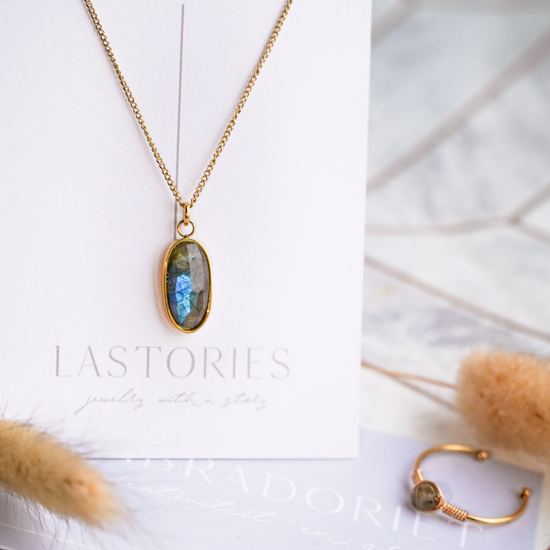 Ketting Labradoriet Goud - Growth