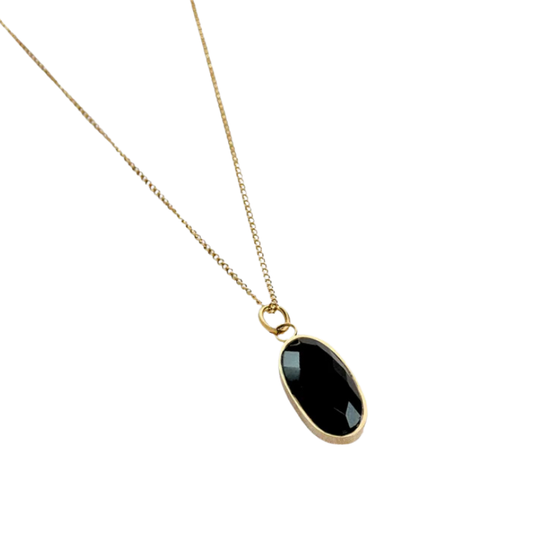 Ketting Onyx Goud - Power