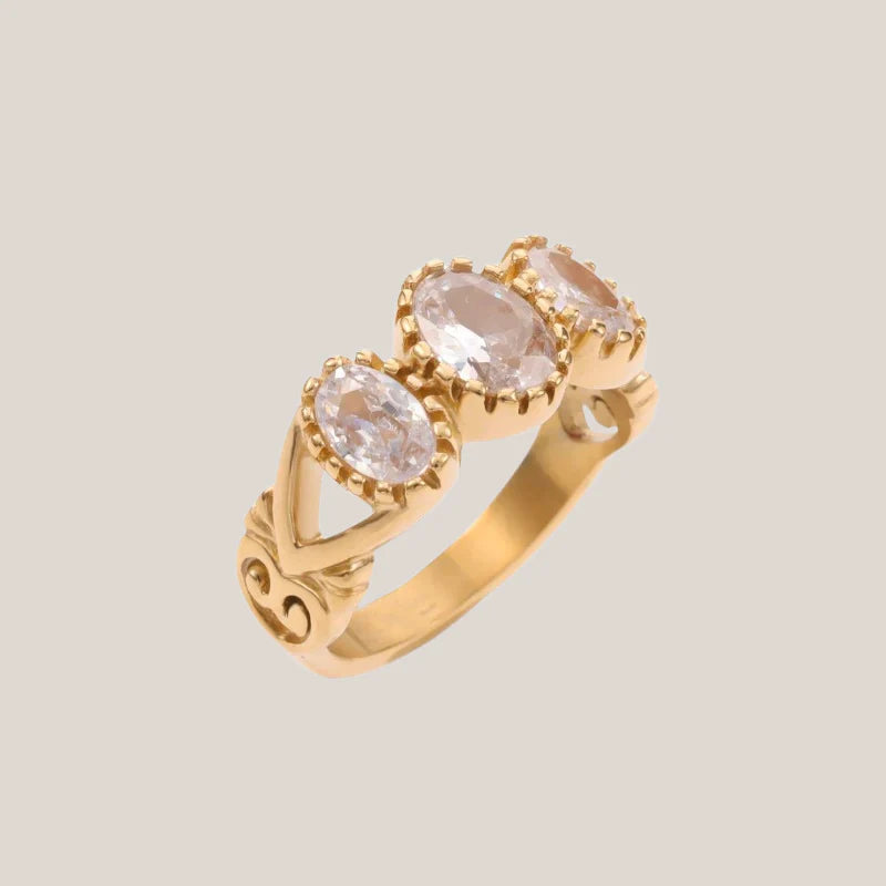 Ring Goud - La Zoë mt17