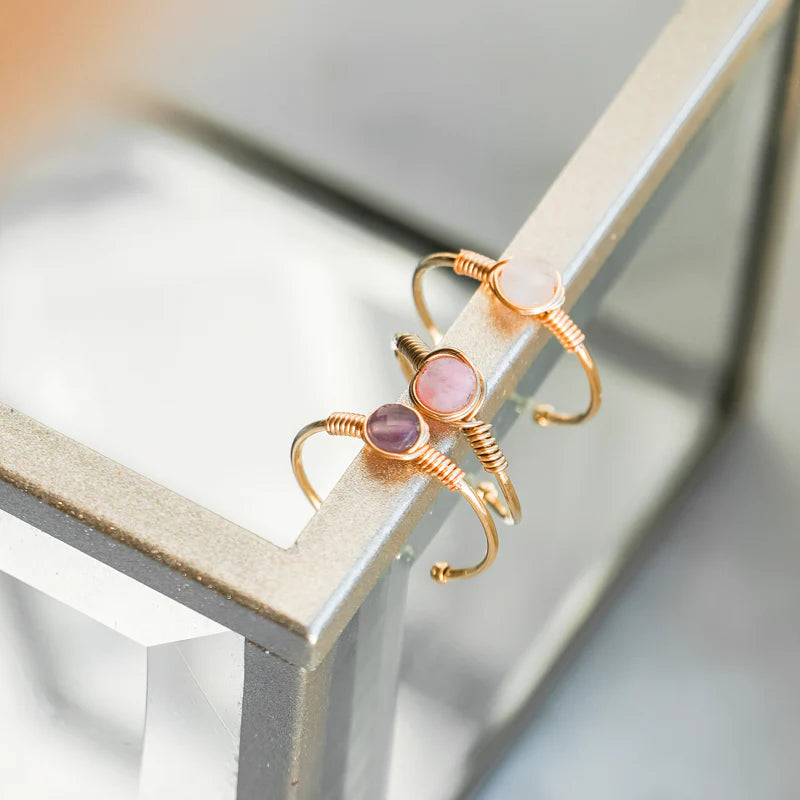 Ring Agaat Goud - Mini Self-Confidence Story
