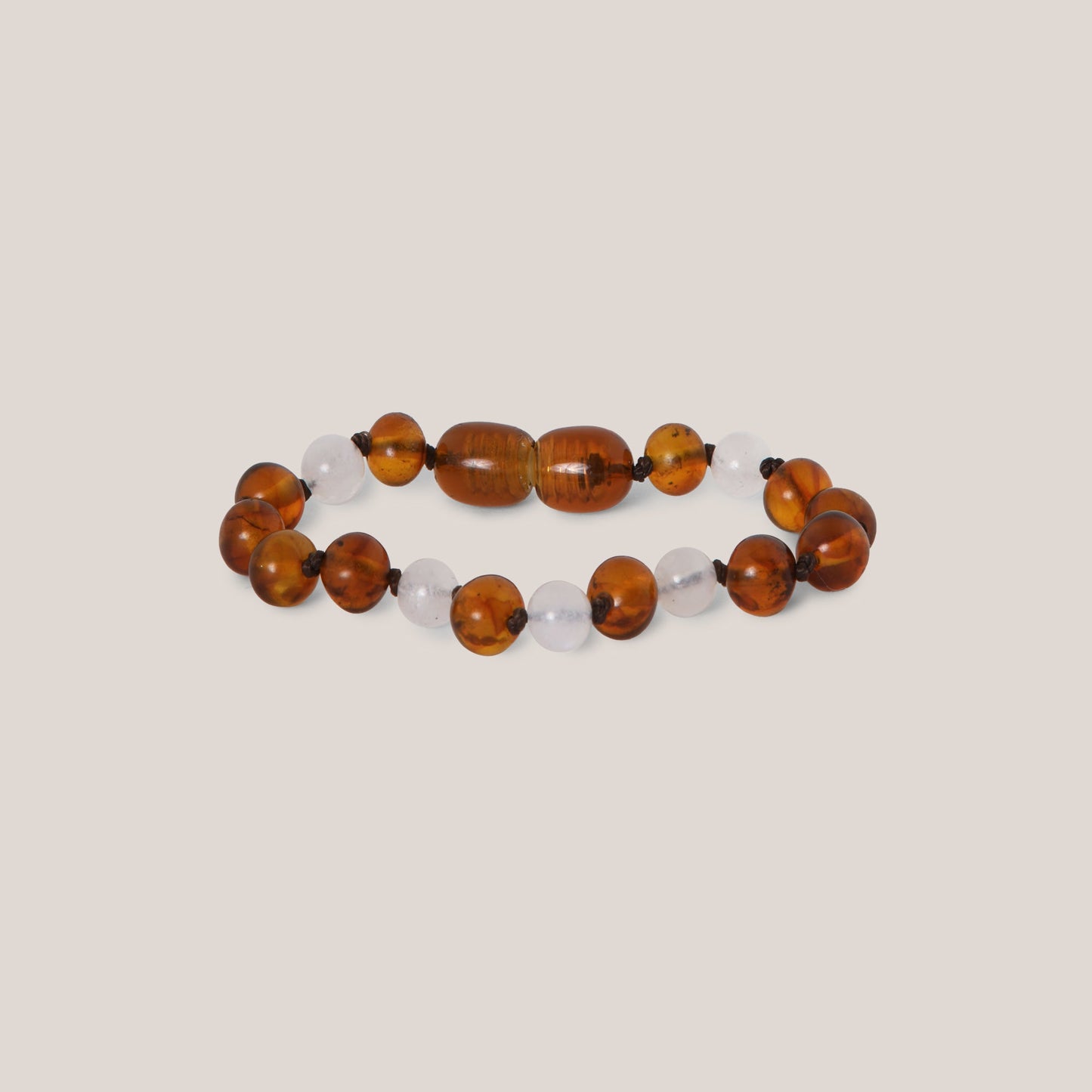 Armband Barnsteen & Maansteen - Matching