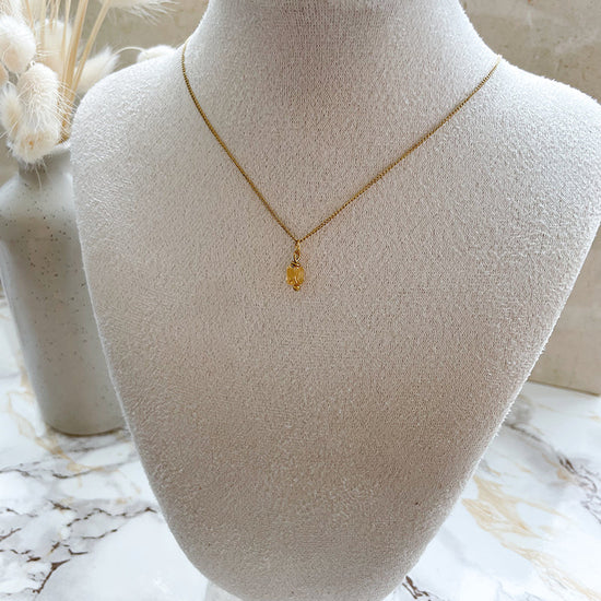 Birthstone ketting November - Citrine