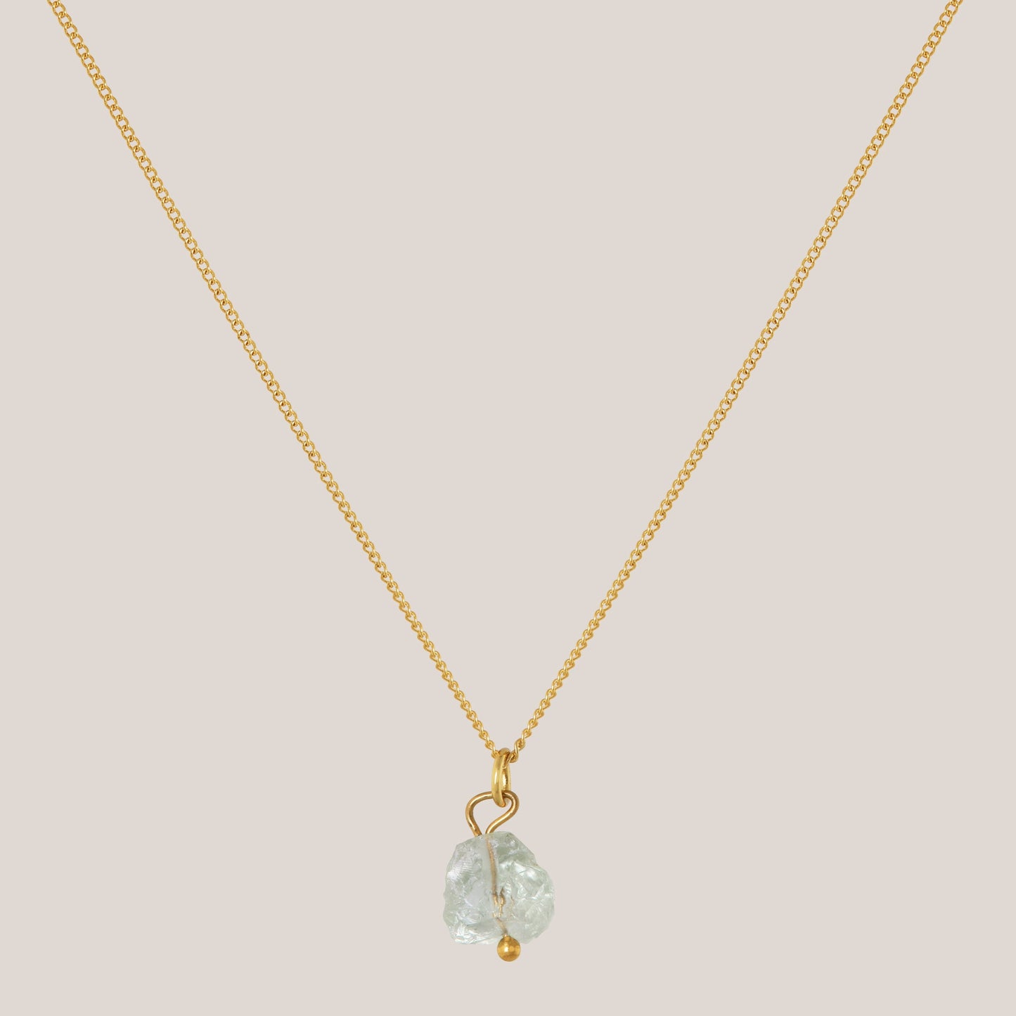 Ketting Groene Amethist Goud - Vernieuwing & Zachte groei
