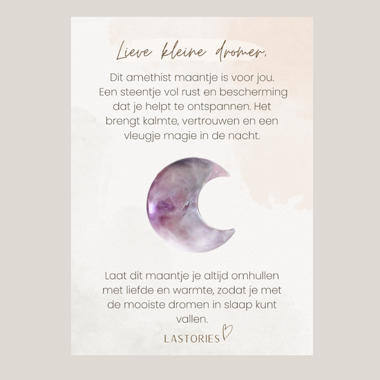 Amethist Maantje - Op Kaartje