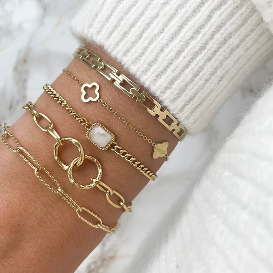 Armband Rozenkwarts Goud - Self Love