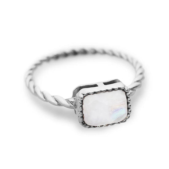 Ring Maansteen Zilver - Self Beauty